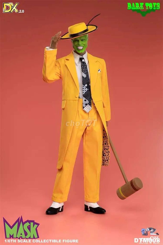 Mô hình DARK TOYS DTM008 The Mask 1/6. Mua bán Sở thích khác tại Huyện Long Hồ Vĩnh Long được đăng bởi giác tấn hình 1