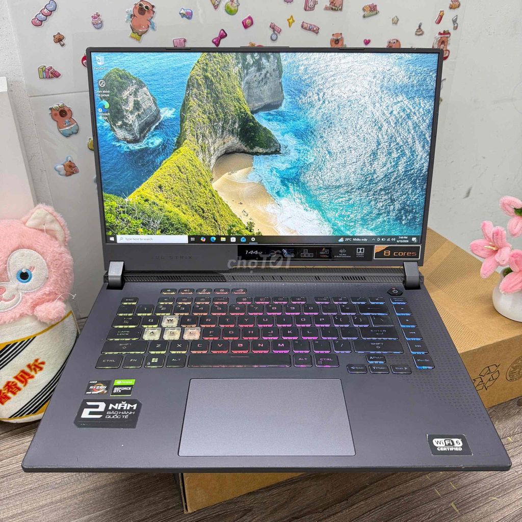 Asus Rog Strix G513IH Ryzen 7-4800H 16GB/512GB. Mua bán Laptop tại Quận Liên Chiểu Đà Nẵng được đăng bởi TT Center 603 Tôn Đức Thắng Hòa Khánh  hình 1
