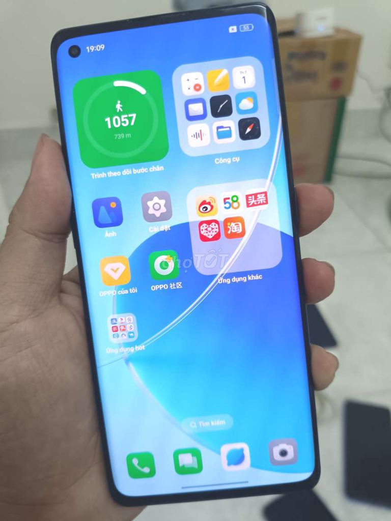 Oppo reno 6 pro 5G đen 12gb 256gb màn ám