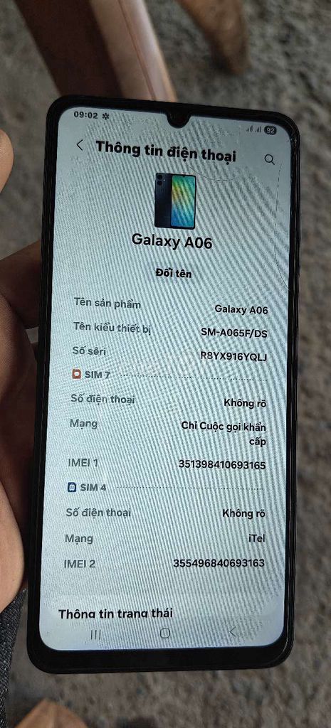 Samsung Galaxy A06 64GB với M55. Mua bán Điện thoại tại Huyện Châu Thành Tiền Giang được đăng bởi Phúc  hình 1