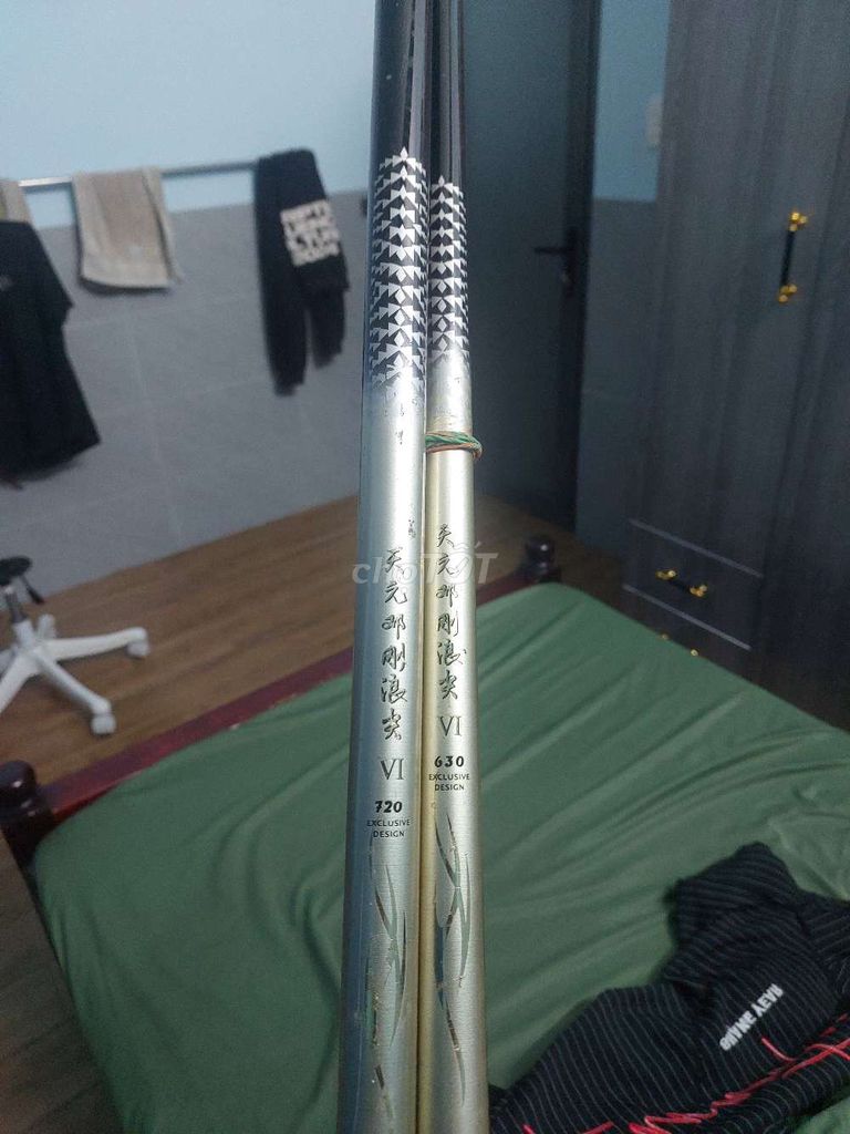 Cần câu cá VI Bạc, Đen 720cm. Mua bán Đồ thể thao, Dã ngoại tại Quận Bình Tân Tp Hồ Chí Minh được đăng bởi Công Danh hình 1