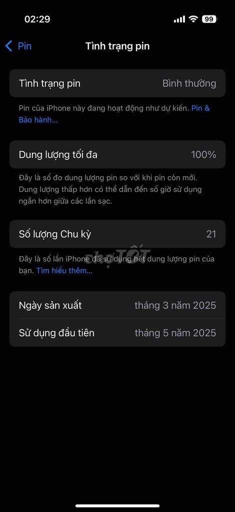 iPhone 16 Pro 256 trắng dùng lướt fullbox. Mua bán Điện thoại tại Quận Bình Thạnh Tp Hồ Chí Minh được đăng bởi Nguyễn Văn Hiên hình 6