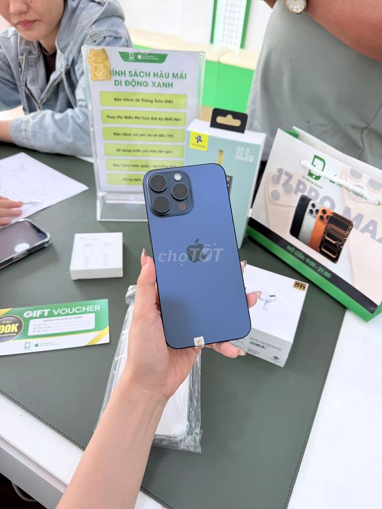 Apple iPhone 15 Pro Max Xanh Quốc Tế. Mua bán Điện thoại tại Quận 1 Tp Hồ Chí Minh được đăng bởi Hội Đồ Điện Tử hình 1