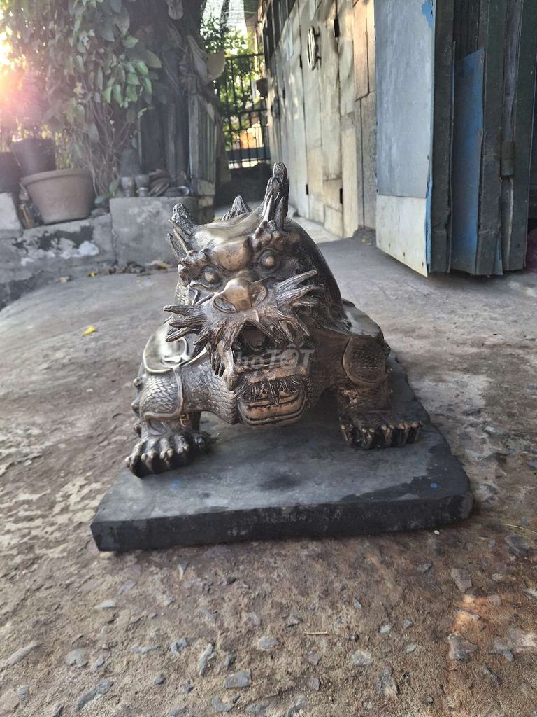 Tượng phong thủy Đồng Rùa đầu rồng. Mua bán Đồ sưu tầm, đồ cổ tại Huyện Bình Chánh Tp Hồ Chí Minh được đăng bởi nguyễn trịnh ngân ngọc hình 1