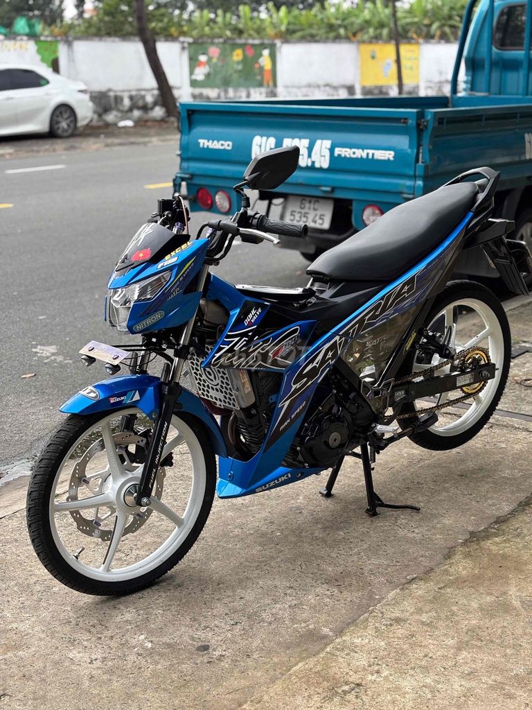 satria đẹp keng. Mua bán Xe máy tại Thị xã Bến Cát Bình Dương được đăng bởi xe máy trả góp tín nghĩa  hình 3