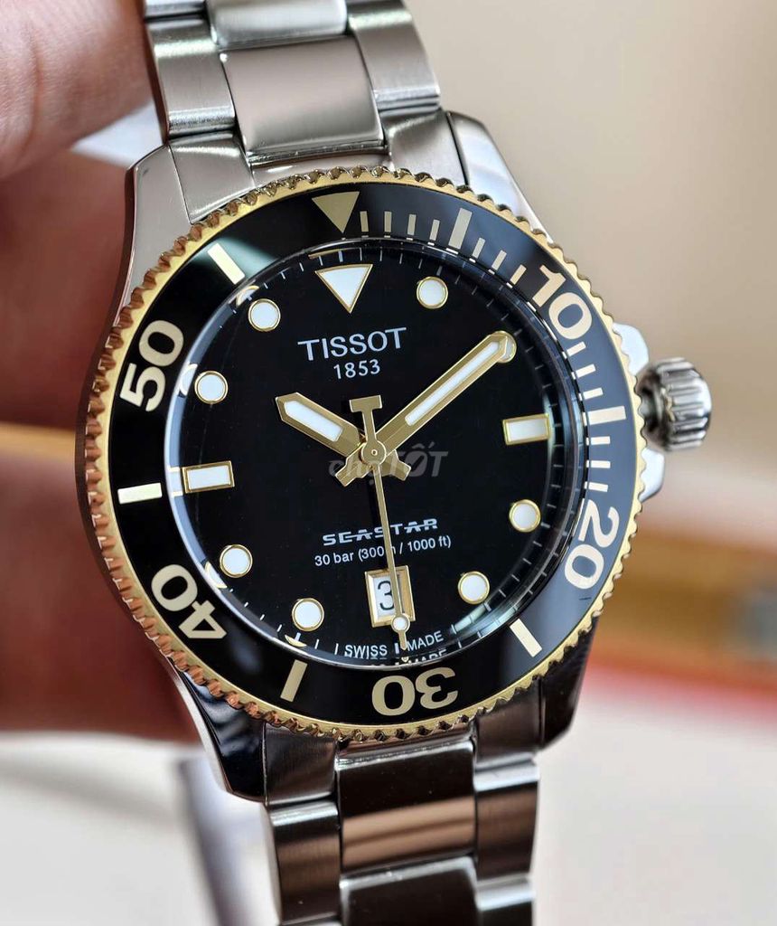TISSOT SEASTAR QUARTZ. Mua bán Đồng hồ tại Thành phố Thủ Đức Tp Hồ Chí Minh được đăng bởi NHẬT NGUYỄN  hình 1