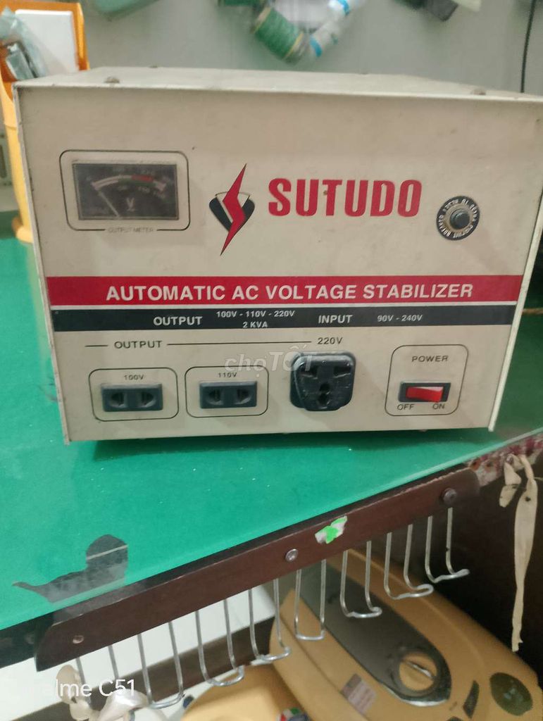Ổn áp Sutudo 2KVA 90V-240V. Mua bán Nội thất, đồ gia dụng khác tại Quận Cái Răng Cần Thơ được đăng bởi Truongbakhan hình 1