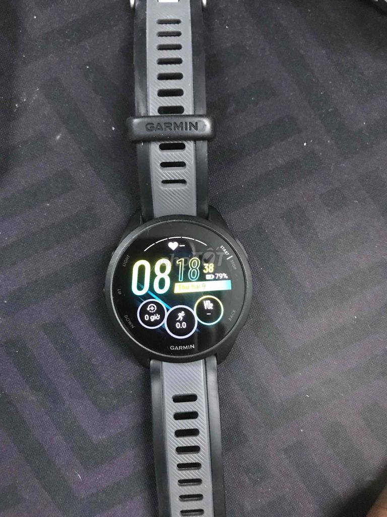 Garmin Forerunner 165 Đen xám 98%. Mua bán Thiết bị đeo thông minh tại Quận Đống Đa Hà Nội được đăng bởi  QLN hình 1