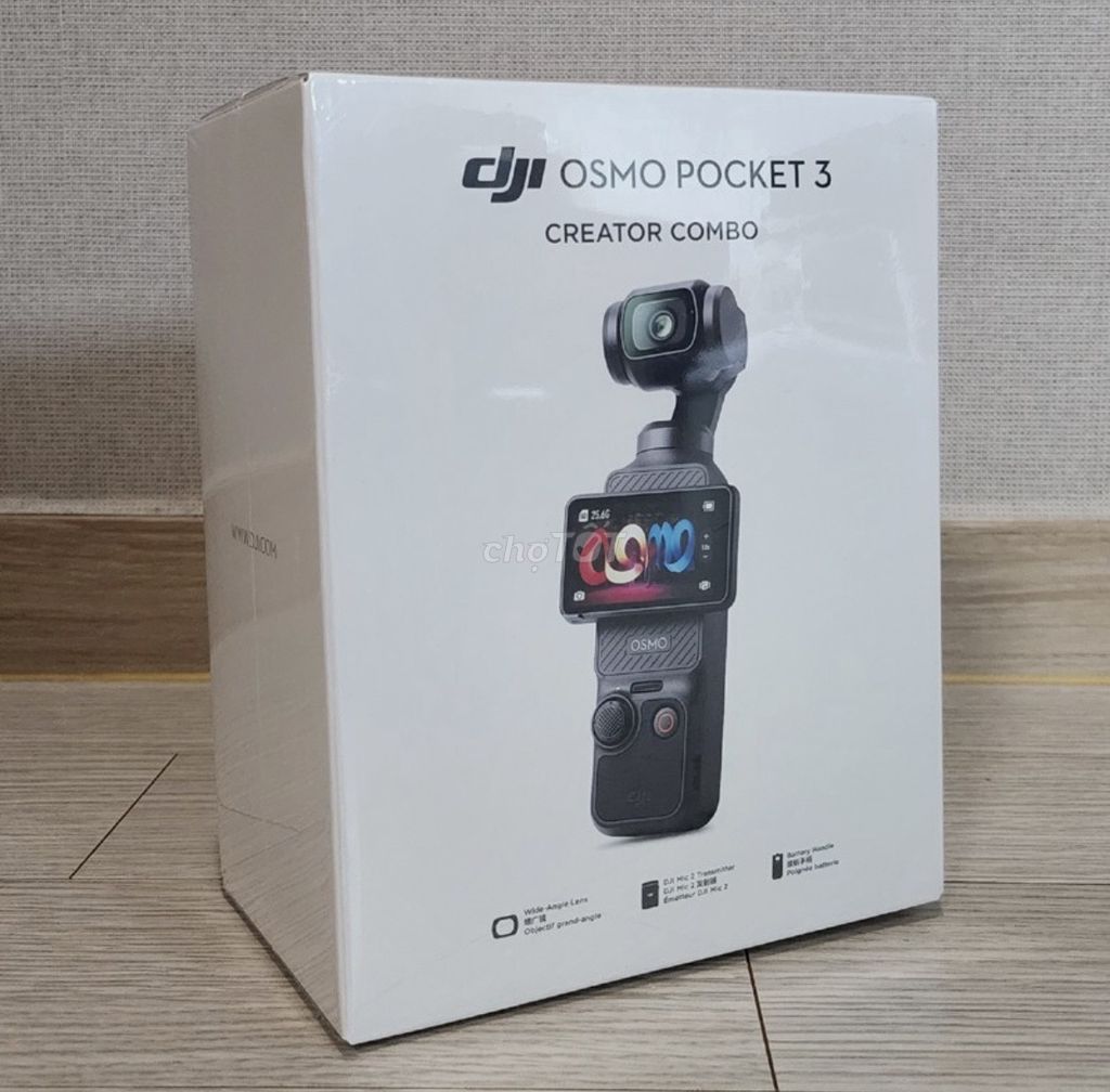 DJI Osmo Pocket 3 Creator Combo Đen. Mua bán Máy ảnh, Máy quay tại Quận Hoàng Mai Hà Nội được đăng bởi Nguyễn Văn Tuấn Long hình 1