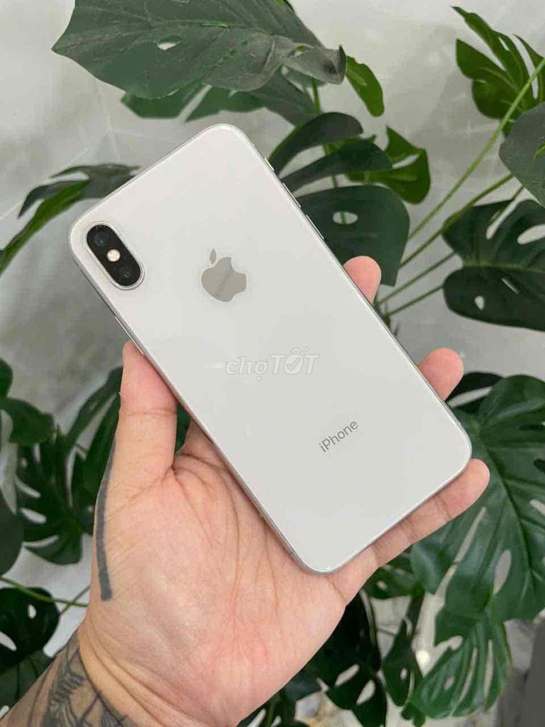 Apple iPhone X 64GB Trắng Màn GX. Mua bán Điện thoại tại Huyện Long Điền Bà Rịa - Vũng Tàu được đăng bởi Sting  hình 1
