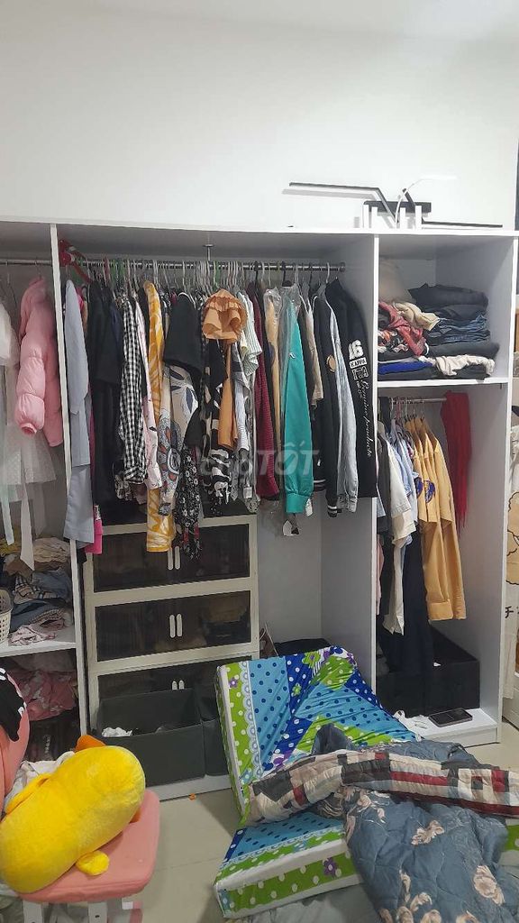 THANH LÝ TỦ QUẦN ÁO NHƯ HÌNH NGANG 1,6M CAO 2M