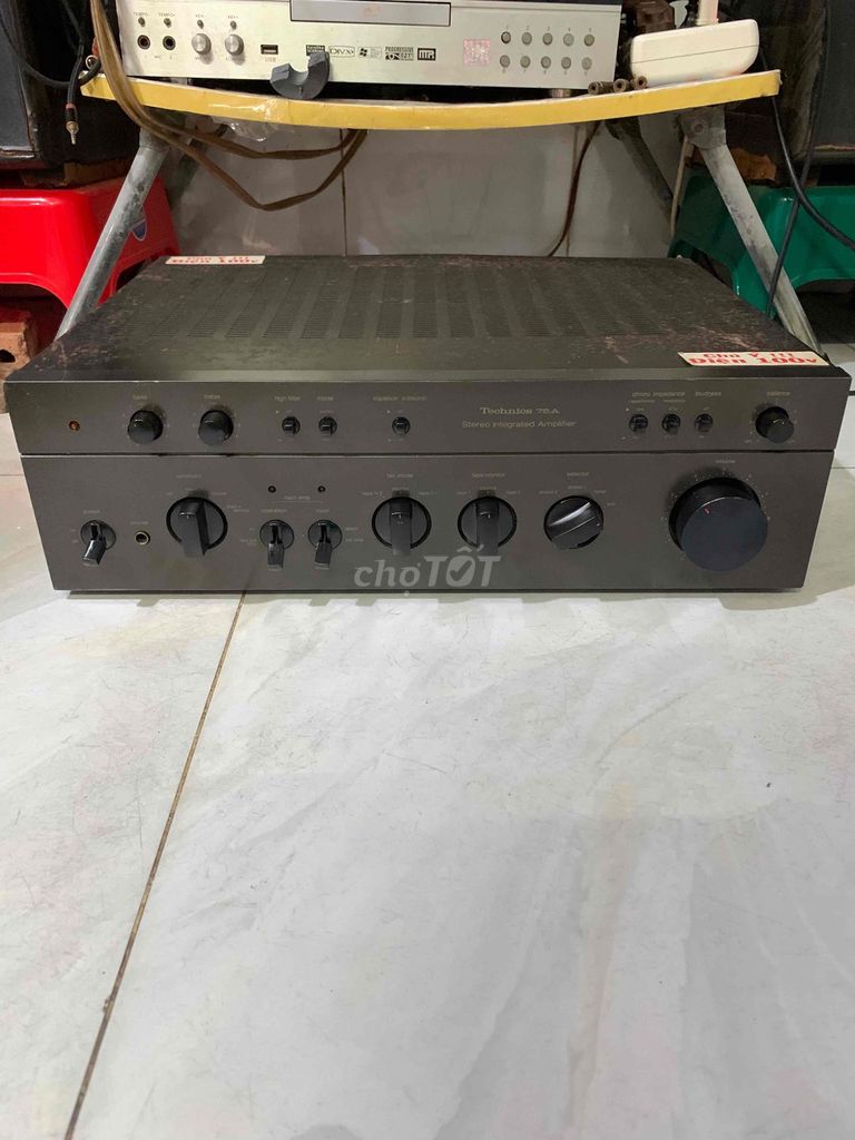 Amply Technics SU-75A Đen 150W. Mua bán Tivi, Âm thanh tại Quận 8 Tp Hồ Chí Minh được đăng bởi Nguyenminh hình 1