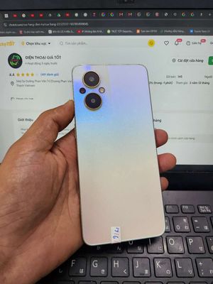 OPPO RENO 8Z 8GB.256GB PIN 4500 SNAP 695G ZIN ĐẸP 