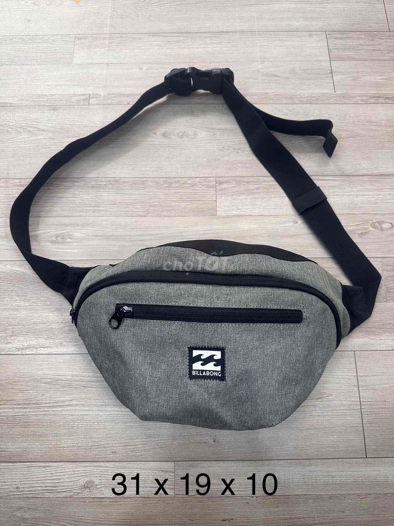 Túi đeo chéo BILLABONG Xám. Mua bán Túi xách tại Quận Long Biên Hà Nội được đăng bởi Chuyên đồ Aut Nam hình 1