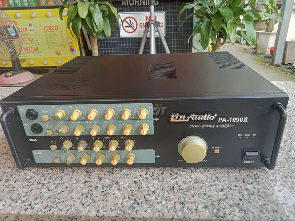 Amply karaoke BnAudio PA-1090II Đen. Mua bán Tivi, Âm thanh tại Huyện Củ Chi Tp Hồ Chí Minh được đăng bởi HÒA TRẦN 1 hình 1