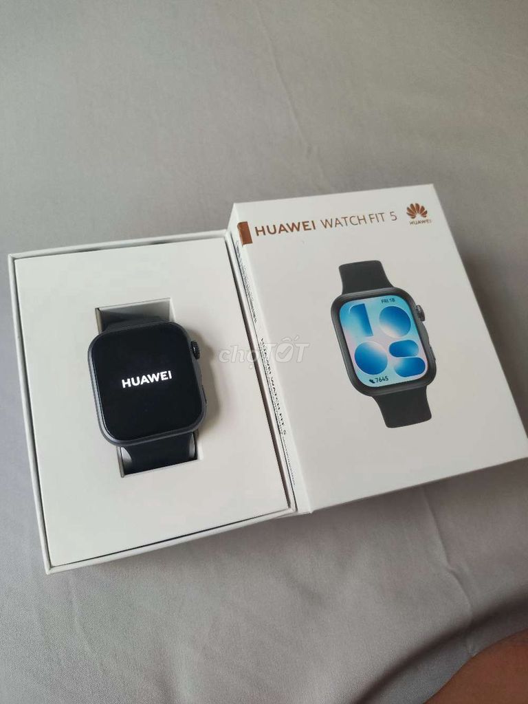 Huawei Watch Fit 5 Đen. Mua bán Thiết bị đeo thông minh tại Quận Bình Tân Tp Hồ Chí Minh được đăng bởi Anh Nam hình 1