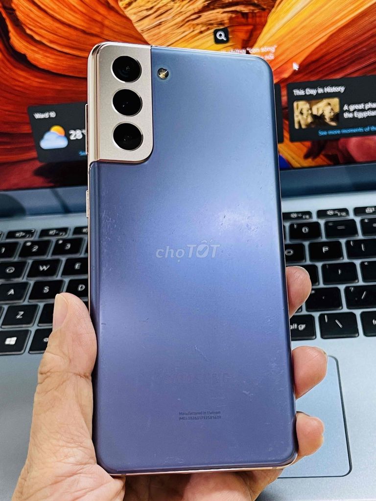 Samsung Galaxy S21 5G 128GB Tím. Mua bán Điện thoại tại Quận Tân Bình Tp Hồ Chí Minh được đăng bởi Thảo Trần hình 1