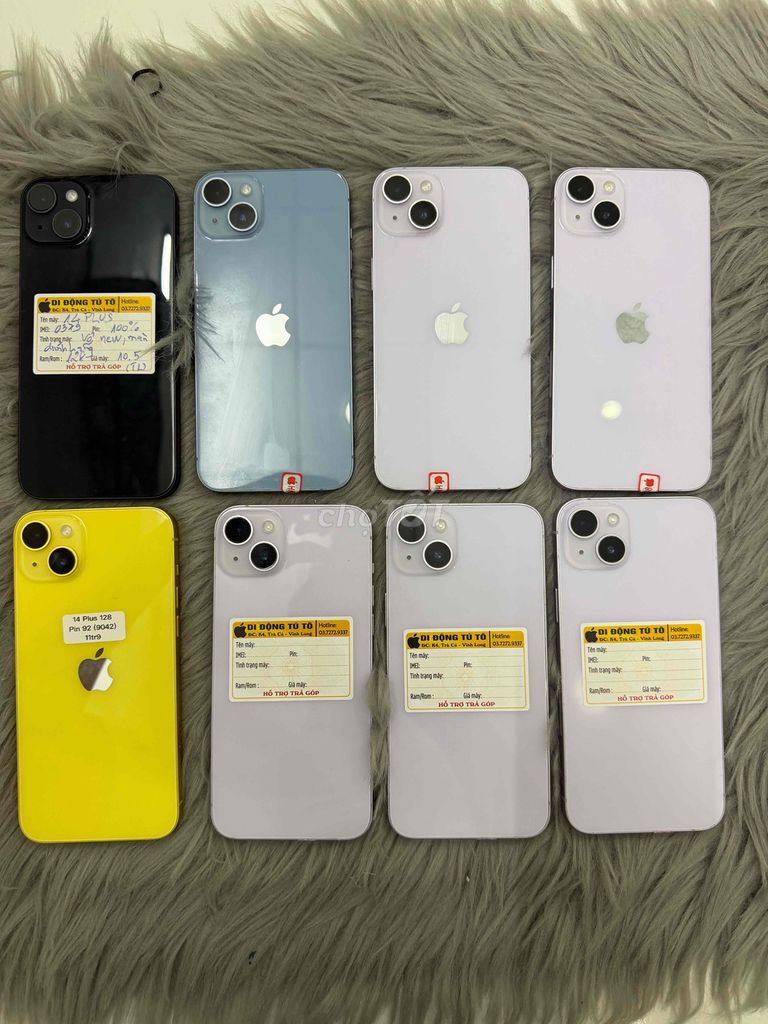 iPhone 14 Plus 128GB-256gb - G.ÓP B.AO N.Ợ XẤU. Mua bán Điện thoại tại Huyện Trà Cú Trà Vinh được đăng bởi Di Động Tú Tô hình 1