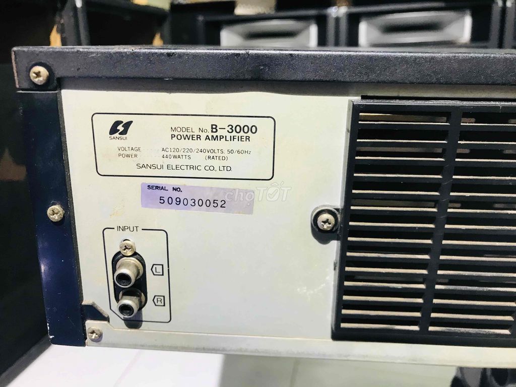 THANH LÝ CUỐI NĂM POWER SANSUI B-3000