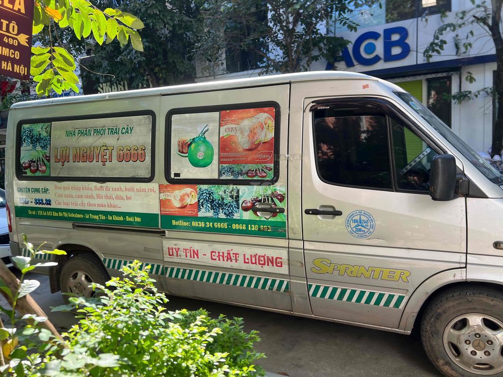 Mẹc Spirinrer Tải Van sx 2009 máy dầu 3 chỗ 900kg. Mua bán Xe tải, xe ben tại Quận Hà Đông Hà Nội được đăng bởi Nguyen Van Thuan hình 3