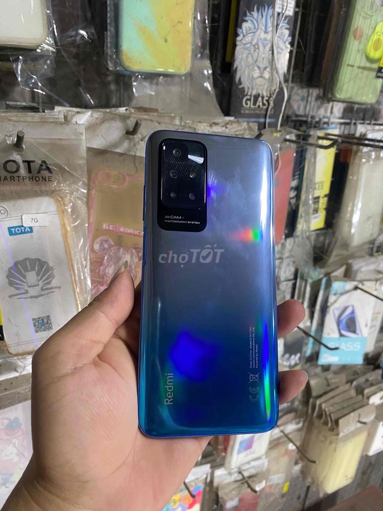 Xiaomi Redmi 10 128GB Xanh. Mua bán Điện thoại tại Thành phố Cao Lãnh Đồng Tháp được đăng bởi Khang Mobile hình 1