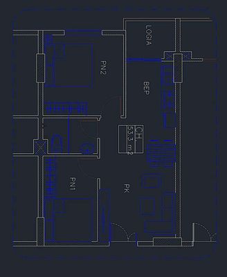 Bán gấp căn 2PN 53,3m2 chung cư Splus Riverview tầng cao bao gồm nt