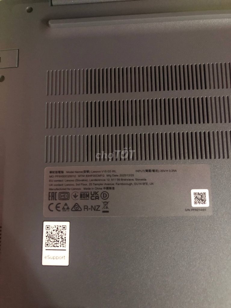 Lenovo V15 G5 IRL i5 16GB. Mua bán Laptop tại Huyện Củ Chi Tp Hồ Chí Minh được đăng bởi Min Tai hình 1