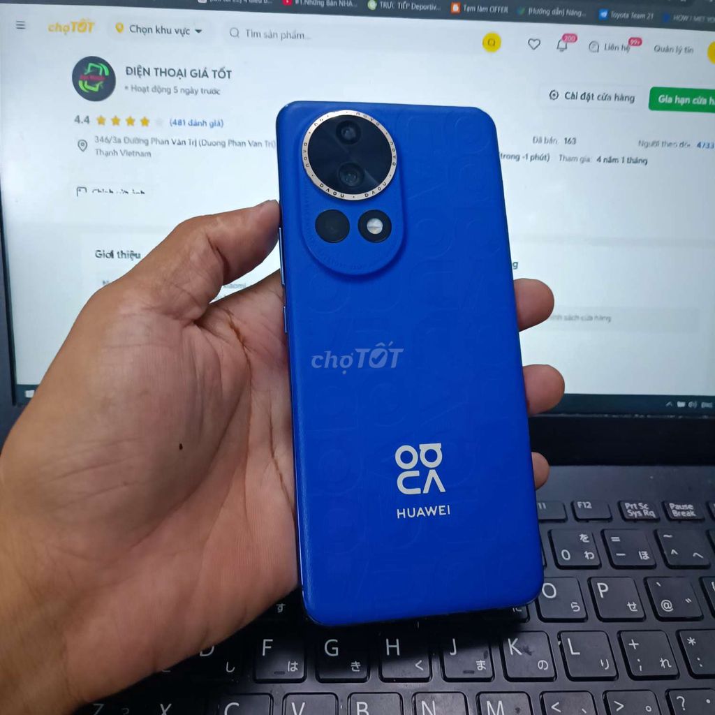 Huawei Nova 14 Pro 12GB/512GB Kirin 9000S Zin Đẹp. Mua bán Điện thoại tại Quận Bình Thạnh Tp Hồ Chí Minh được đăng bởi Dân Mobile hình 1