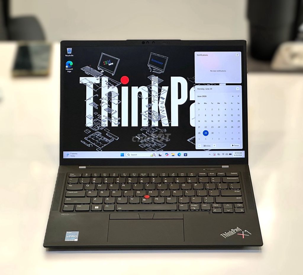 ThinkPad X1 Carbon G10: i7-1270P/32GB/512GB/Touch. Mua bán Laptop tại Quận Hải Châu Đà Nẵng được đăng bởi TTCenter 484 NÚI THÀNH hình 1