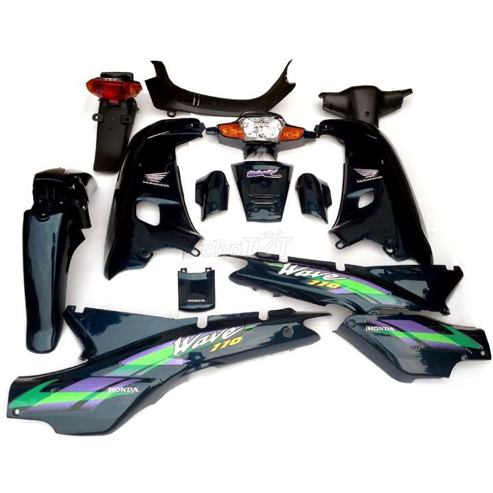 Bộ nhựa dàn áo Wave thái 110 màu Xanh Nhớt cả Đèn. Mua bán Phụ tùng xe tại Quận Cầu Giấy Hà Nội được đăng bởi Nguyễn Quang Huy hình 1