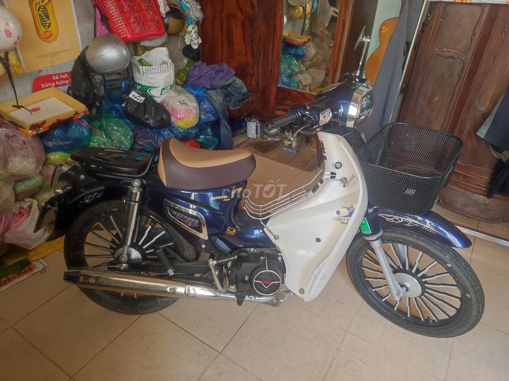Espero 50cc Xanh trắng 1000km. Mua bán Xe máy tại Thành phố Vĩnh Long Vĩnh Long được đăng bởi Doãn Đại Hiệp hình 3