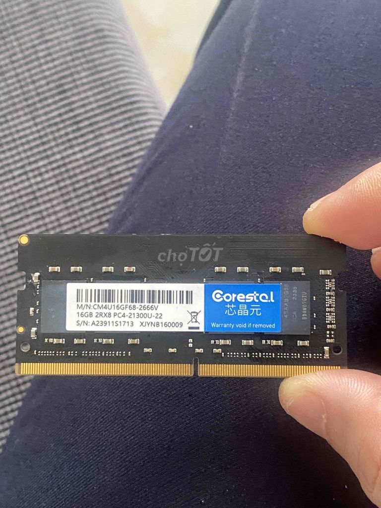 RAM laptop 16GB DDR4 2666MHz. Mua bán Linh kiện (RAM, Card...) tại Thành phố Đà Lạt Lâm Đồng được đăng bởi MAI BINH hình 1