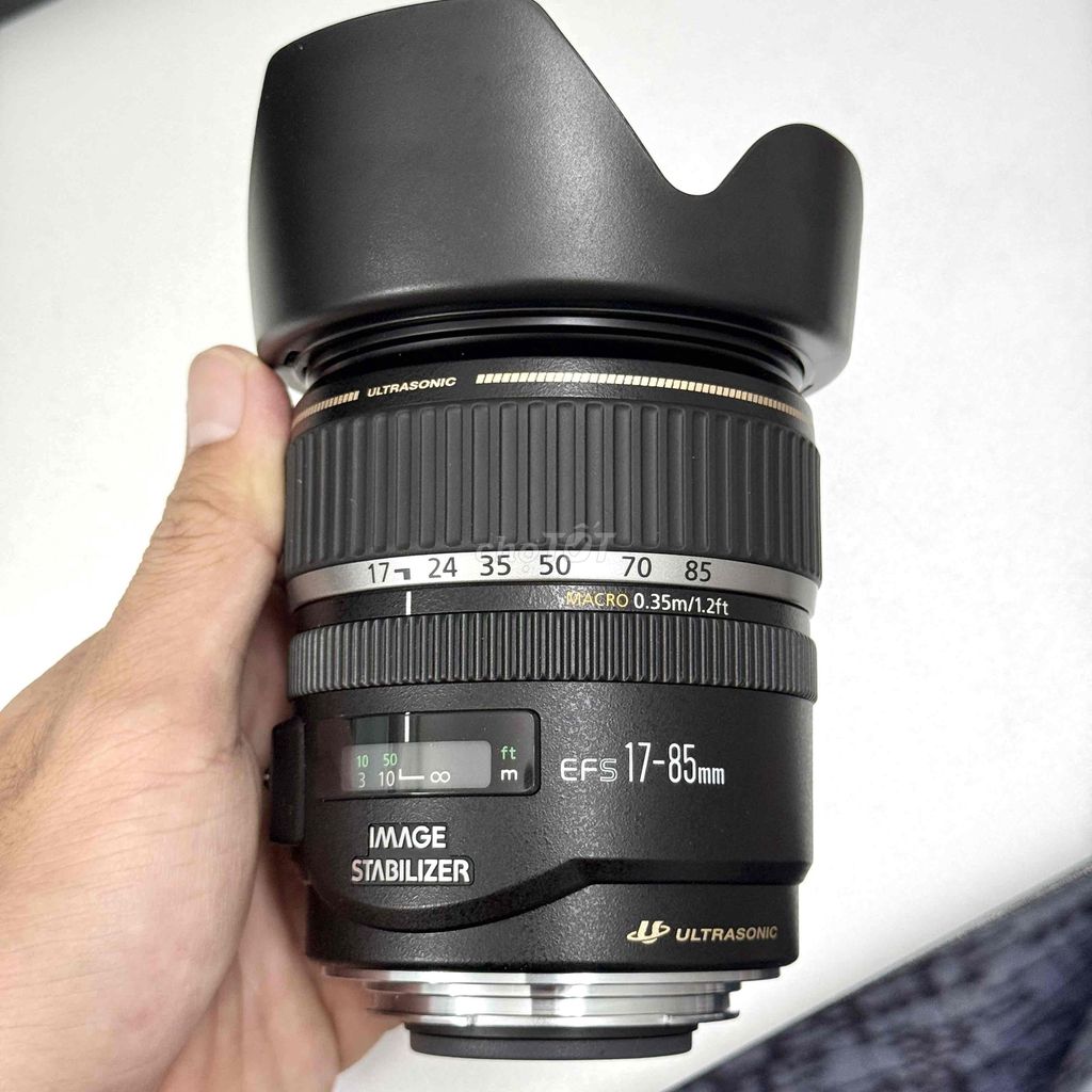 Ống kính Canon EF-S 17-85mm Như mới. Mua bán Máy ảnh, Máy quay tại Quận 3 Tp Hồ Chí Minh được đăng bởi Trần Đình Đạt hình 1