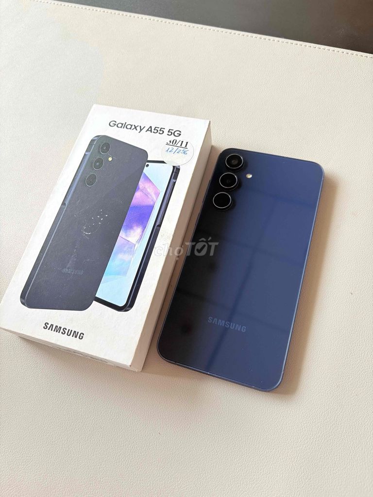 Samsung A55 5G 12/256GB Xanh VN 2sim Có GL máy. Mua bán Điện thoại tại Quận Ninh Kiều Cần Thơ được đăng bởi  Anh Lê hình 1