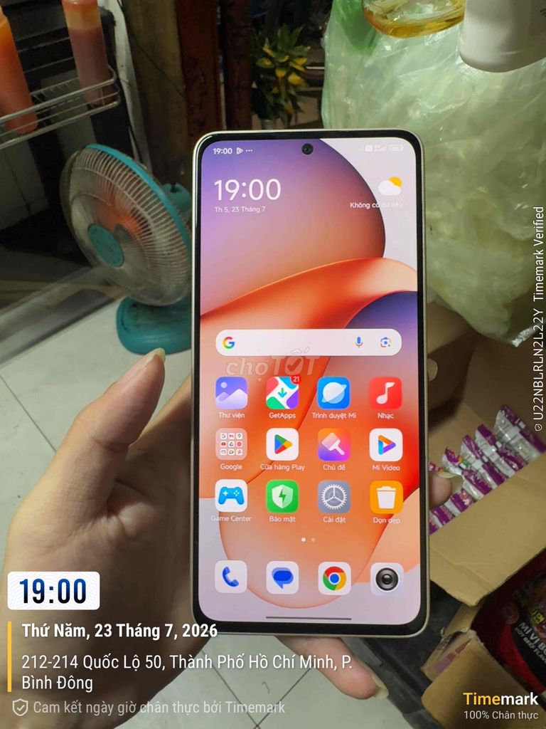 Xiaomi Redmi Note 13 8GB/128GB màu vàng. Mua bán Điện thoại tại Quận 8 Tp Hồ Chí Minh được đăng bởi Phạm Văn Thân hình 1
