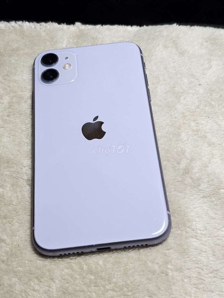 Iphone 11 quốc tế 64G.
Màu tím đẹp 98%
Máy zin all