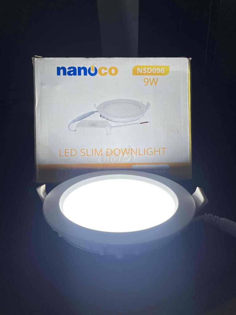 Đèn LED Downlight Nanoco NSD096 9W Trắng Âm trần. Mua bán Đèn tại Thành phố Tuy Hòa Phú Yên được đăng bởi THIẾT BỊ ĐIỆN TRẦN ĐỨC hình 1