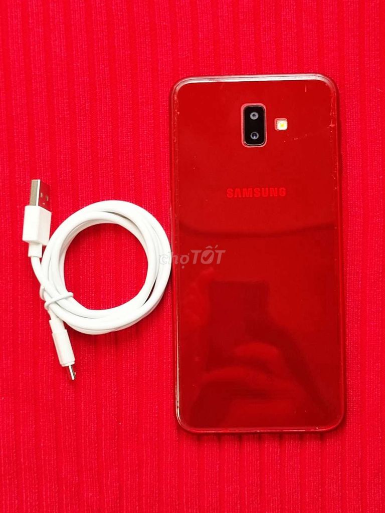 Samsung J6 Plus Đỏ. Mua bán Điện thoại tại Quận Hải Châu Đà Nẵng được đăng bởi Lộc Roy hình 1