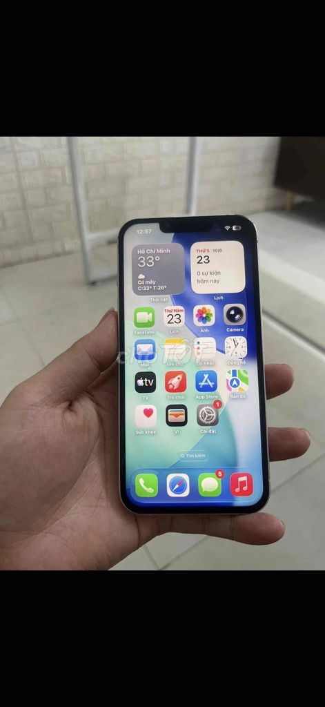 Apple iPhone 13 128GB Trắng Thay màn pin. Mua bán Điện thoại tại Thị xã Hương Trà Thừa Thiên Huế được đăng bởi Hoàng nam hai hình 1