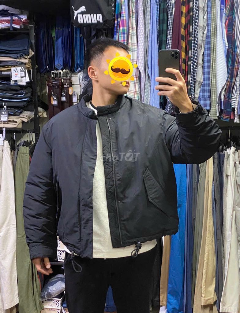 Áo phao lông vũ phom boxy cao cấp Mussinnsa. Mua bán Quần áo tại Quận Hai Bà Trưng Hà Nội được đăng bởi NamFashion 63 ngõ 105 Bạch Mai hình 1