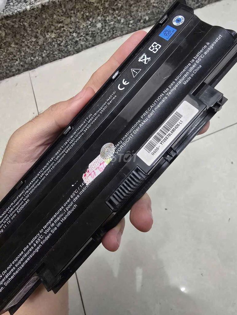 Pin laptop Dell J1KND. Mua bán Linh kiện (RAM, Card...) tại Quận 12 Tp Hồ Chí Minh được đăng bởi Ngọc Huỳnh hình 1