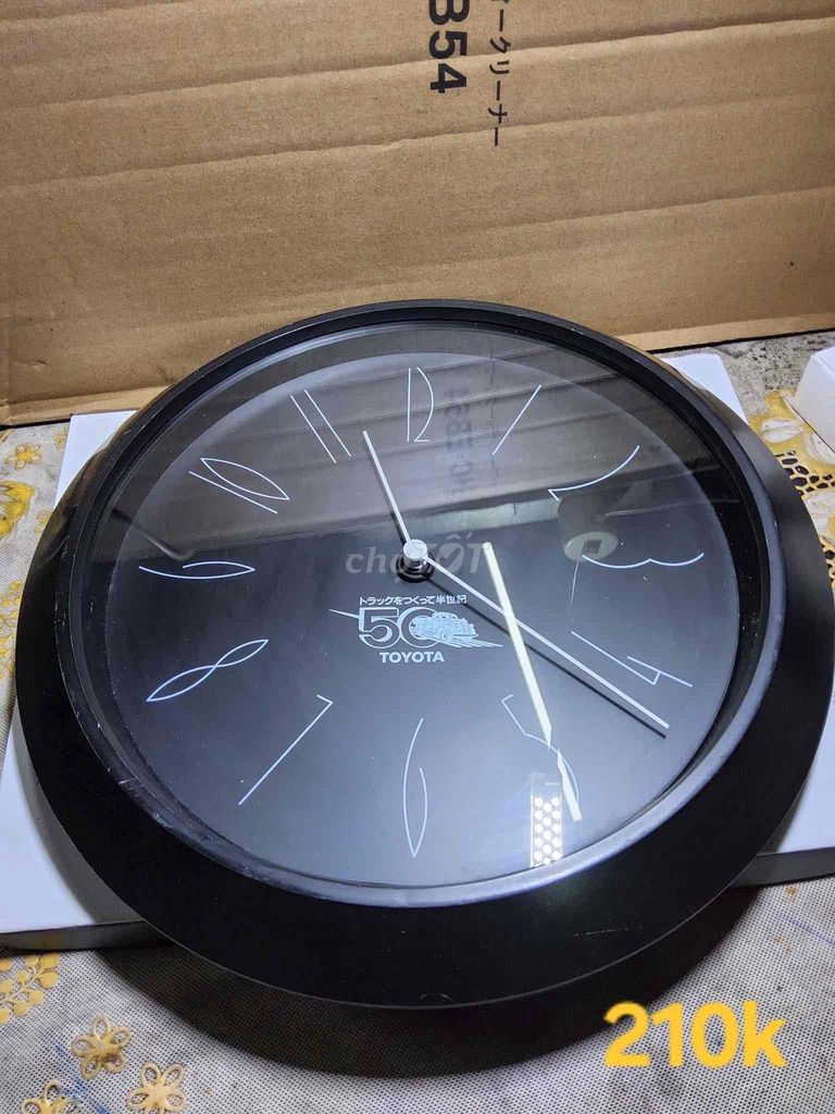 Đồng hồ treo tường Toyota Đen. Mua bán Nội thất, đồ gia dụng khác tại Thành phố Long Xuyên An Giang được đăng bởi nguyen  hình 1
