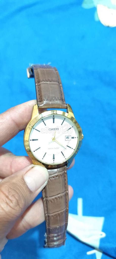 Đồng hồ Casio Nam Dây da Nâu. Mua bán Đồng hồ tại Huyện Di Linh Lâm Đồng được đăng bởi Lộc Phát 79 hình 1