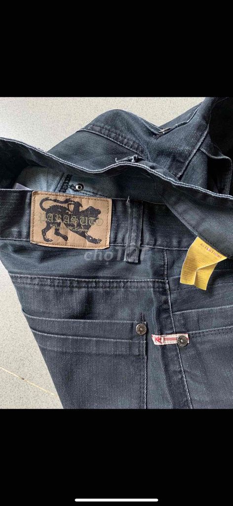 HASURACO jeans denim wax sáp size 34-32, like new,