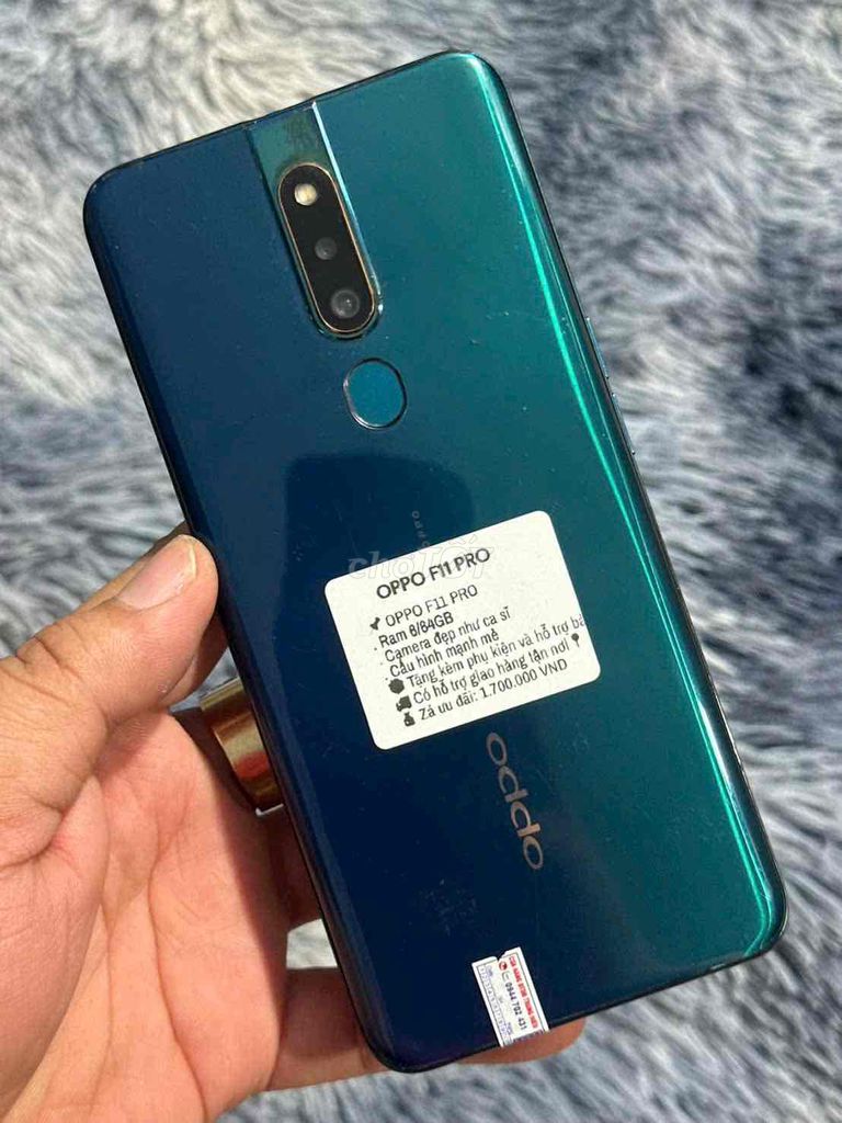 OPPO F11 PRO Ram 6/64GB Camera đẹp như ca sĩ. Mua bán Điện thoại tại Huyện Trảng Bom Đồng Nai được đăng bởi Hồ Trung Hiếu hình 1