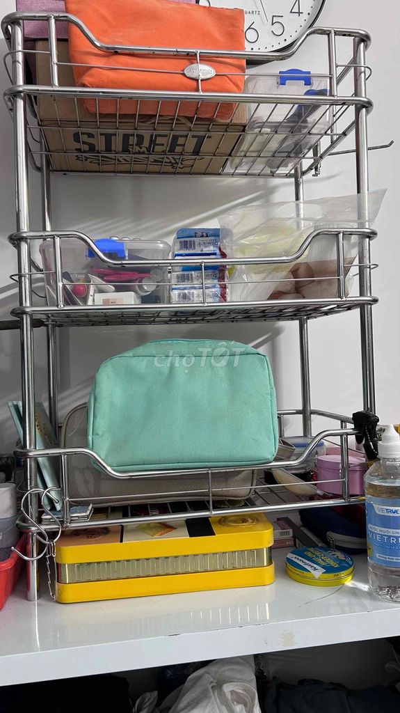 Kệ Inox 3 tầng 65x45x28cm. Mua bán Tủ, kệ gia đình tại Quận Hải Châu Đà Nẵng được đăng bởi Huỳnh Hồng Ân hình 1