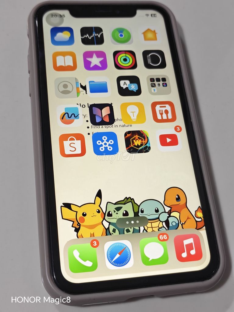 Apple iPhone XR 128GB Đen Nứt kính lưng. Mua bán Điện thoại tại Quận Hải Châu Đà Nẵng được đăng bởi Quang Hoang hình 1