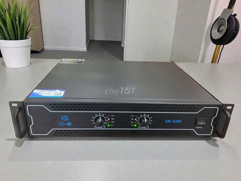 Đẩy 2 Kênh CM A260 20 Sò Công Suất 1200W Class H . Mua bán Tivi, Âm thanh tại Quận Nam Từ Liêm Hà Nội được đăng bởi TQ AUDIO hình 1