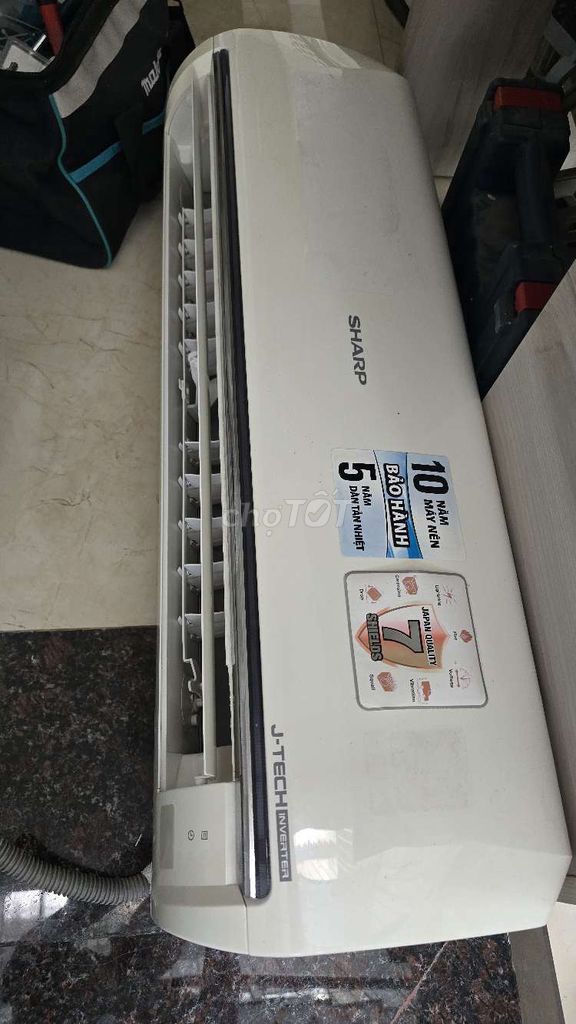 Máy lạnh Sharp J-Tech Inverter 1.5 HP Trắng 90%. Mua bán Máy lạnh, điều hoà tại Quận Bình Thuỷ Cần Thơ được đăng bởi Đoàn Mạnh KTS hình 1