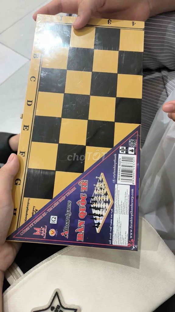 Cờ vua Liên Hiệp Thành Giấy, Nhựa. Mua bán Sở thích khác tại Quận Liên Chiểu Đà Nẵng được đăng bởi kenny hình 1